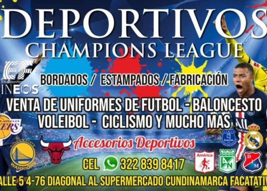 Tienda Deportivos Champions League - Saca Tus Mejores 5