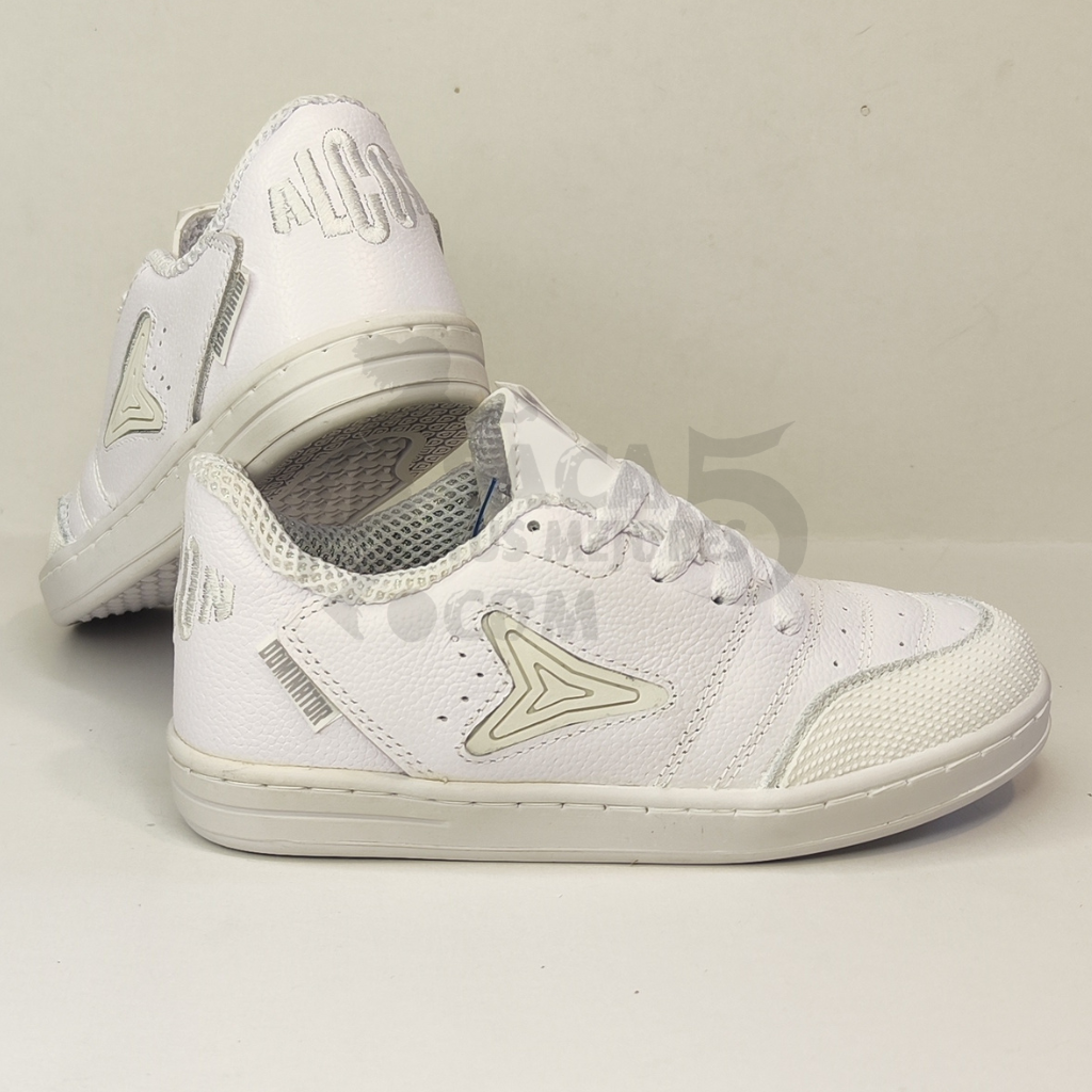 Zapatillas Alcon Clasica Blanca para Microfutbol y Futsal