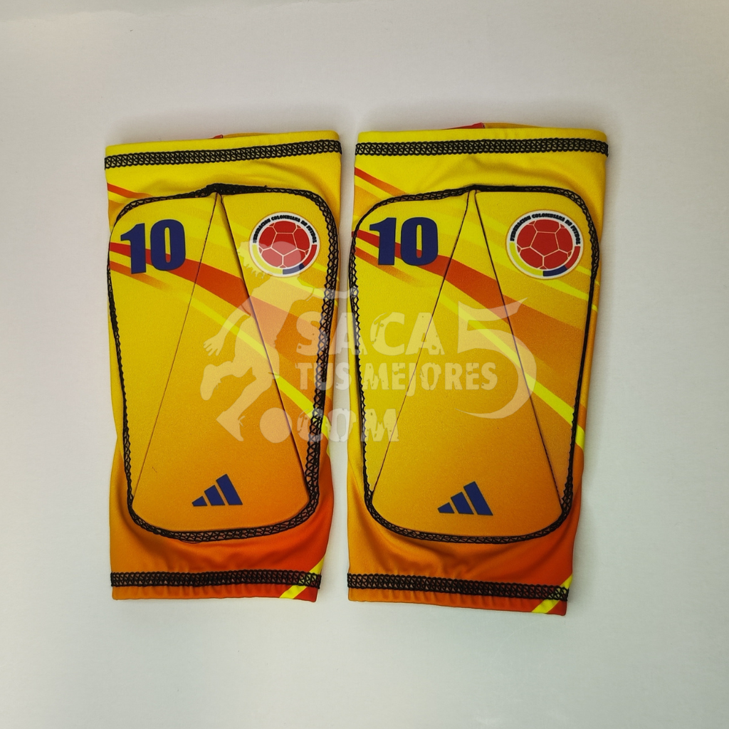 Canilleras Licradas Alcon para Microfútbol, Futsal o Futbol de Salon